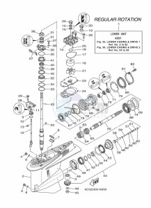 F300BETU drawing PROPELLER-HOUSING-AND-TRANSMISSION-1