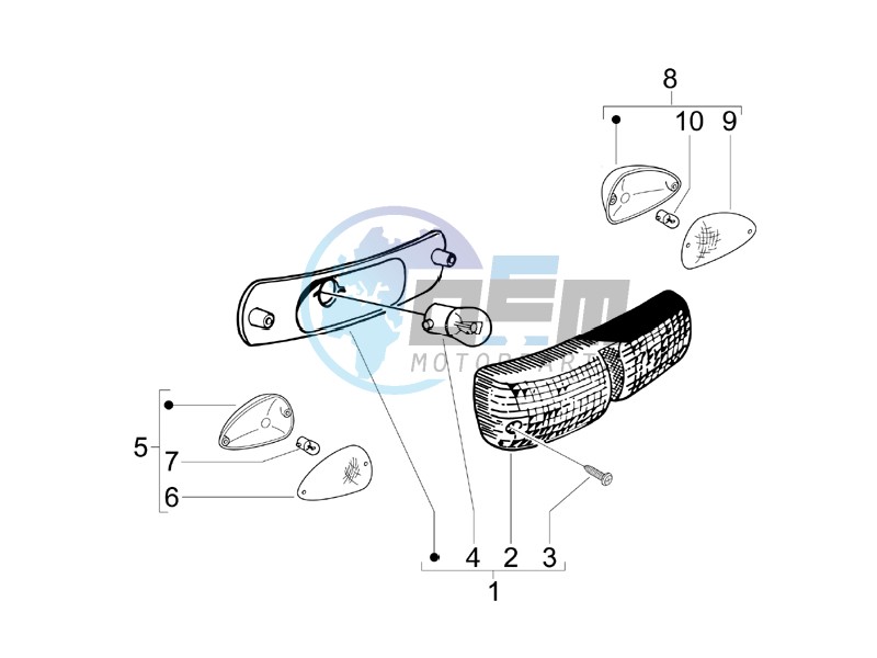 Tail light - Turn signal lamps