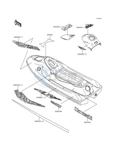 JH 750 A [750 SS] (A1-A4) [750 SS] drawing DECALS-- JH750-A2- -