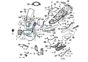 ELYSEO - 125 cc drawing BODY