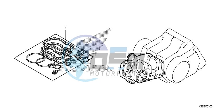 GASKET KIT A