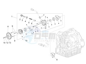 MGX 21 FLYING FORTRESS 1380 USA drawing Oil pump