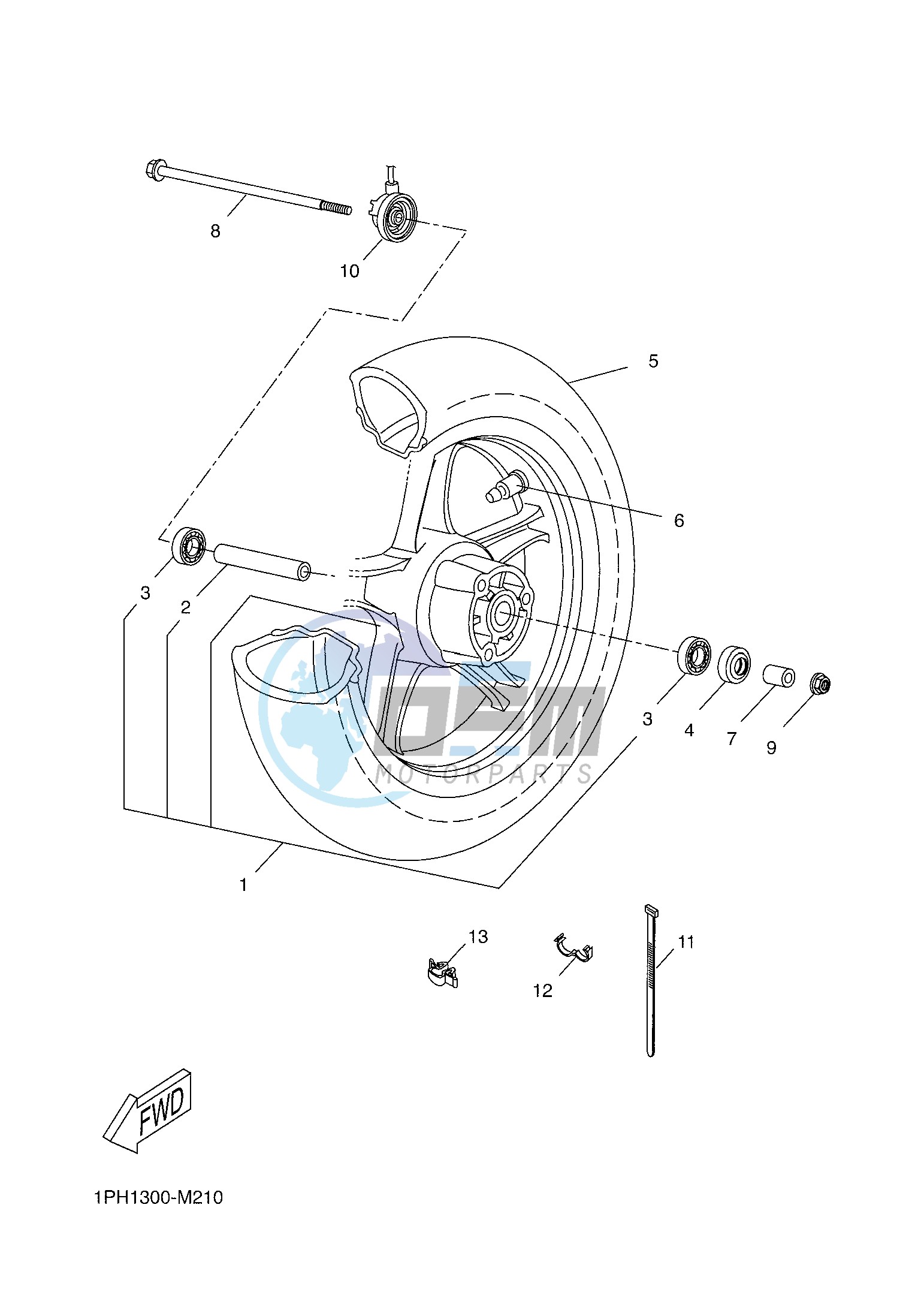 FRONT WHEEL