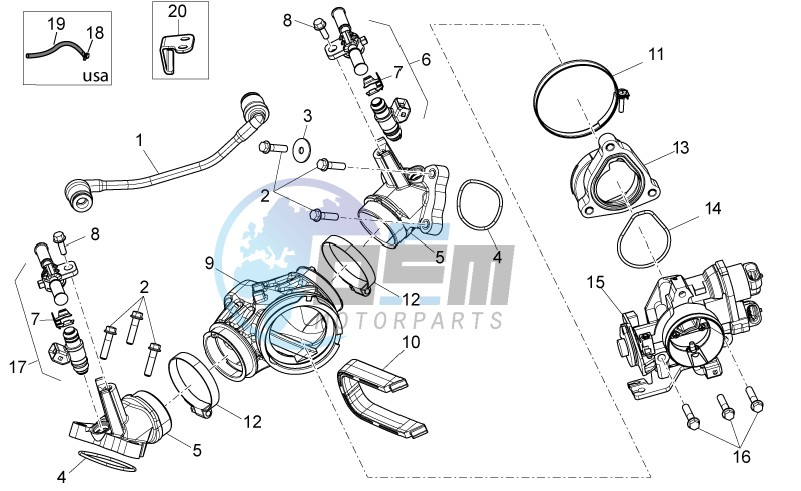 Throttle body