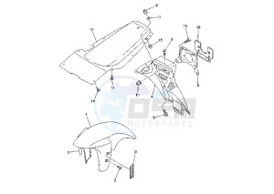 YZF R7 OW02 750 drawing FENDER