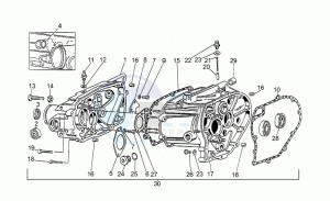 Strada 750 drawing Transmission cage