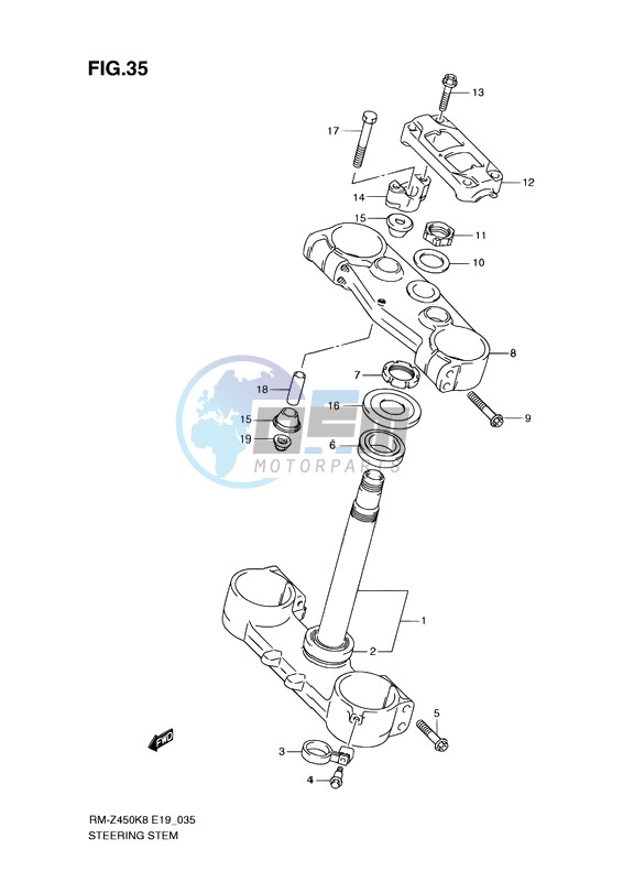 STEERING STEM