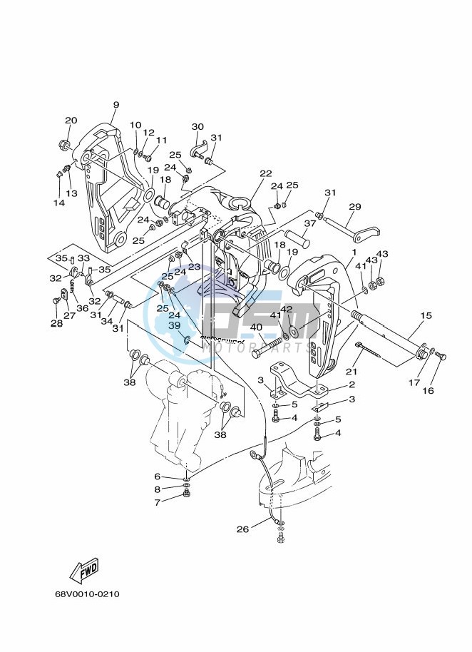 FRONT-FAIRING-BRACKET