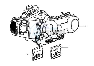 Fly 125 drawing Engine