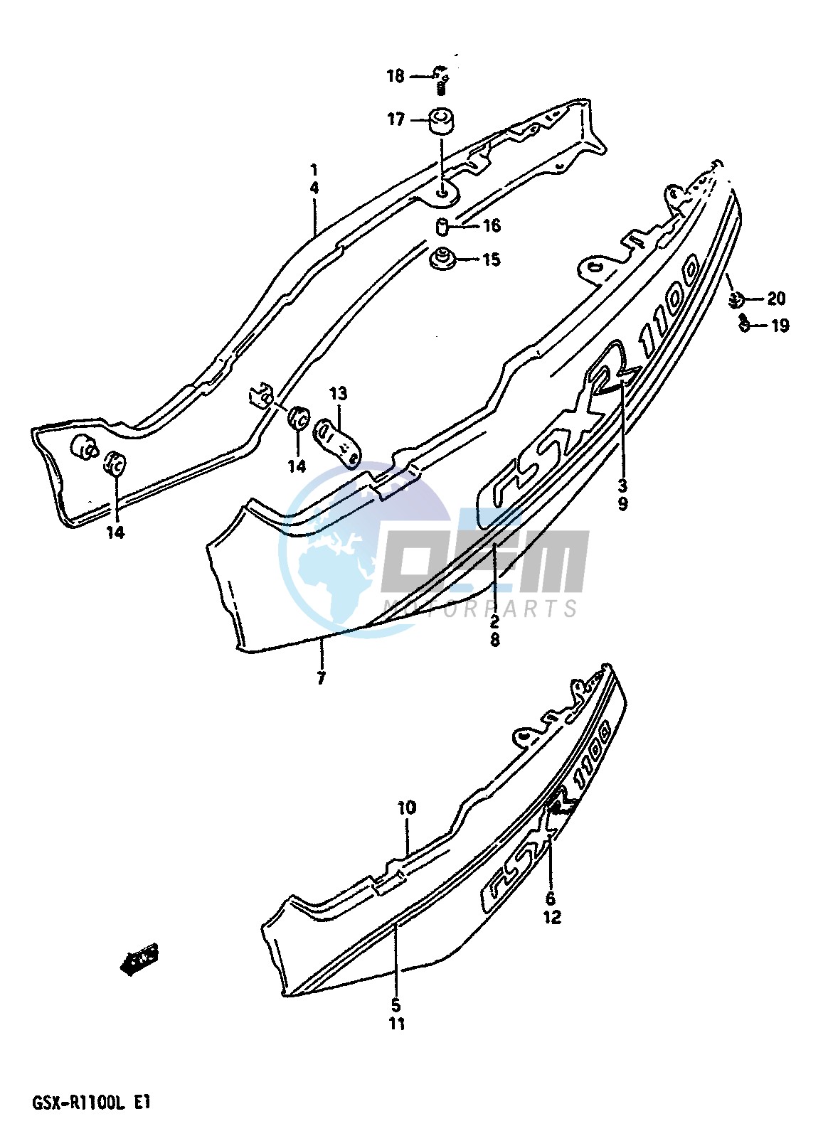 FRAME COVER (MODEL L)