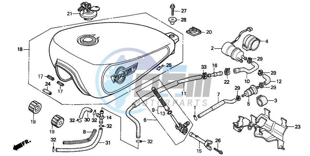 FUEL TANK/FUEL PUMP