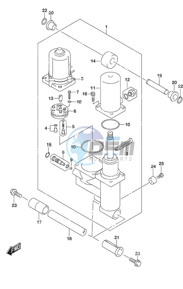 Trim Cylinder High Thrust