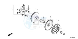 NSC110WHB drawing DRIVE FACE