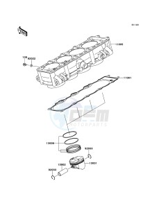 Z750R ABS ZR750PBF FR GB XX (EU ME A(FRICA) drawing Cylinder/Piston(s)