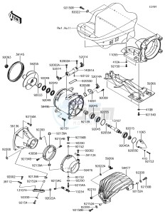 JET SKI ULTRA 310R JT1500NEF EU drawing Jet Pump