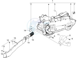 Liberty 50 4T PTT 2017 (B-NL) (B-NL) drawing Crankcase cover - Crankcase cooling