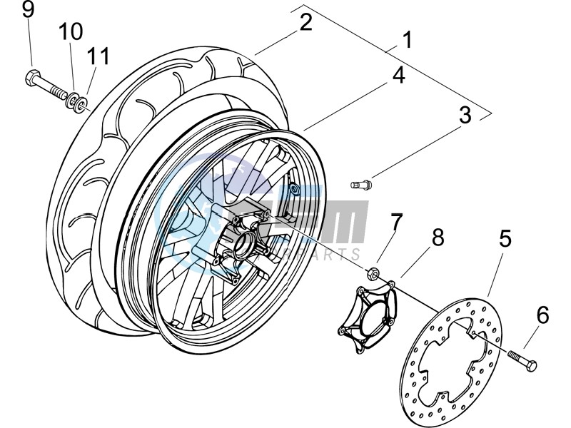 Rear Wheel