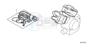 XL1000VAB drawing GASKET KIT A