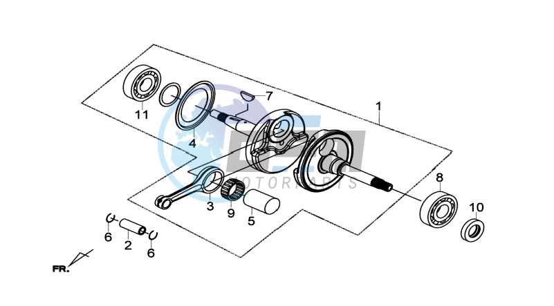 CRANKSHAFT / PISTON / PISTON RING