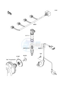 Z750 ZR750L7F GB XX (EU ME A(FRICA) drawing Ignition System