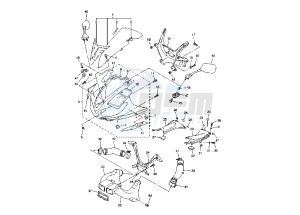 YZF R46 600 drawing COWLING