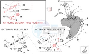 SR 50 IE-Carburatore 50 drawing Fuel tank I