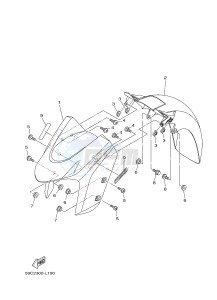 XP500A T-MAX T-MAX 500 (59CR) drawing FENDER