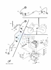 YZF250-A (B6P2) drawing ELECTRICAL 3