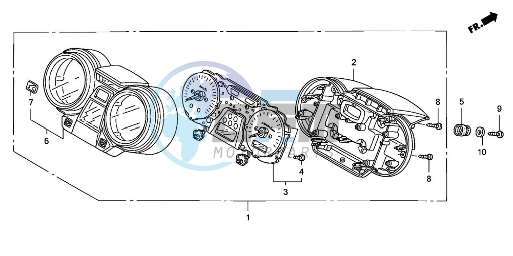 METER (CB1300S/SA)