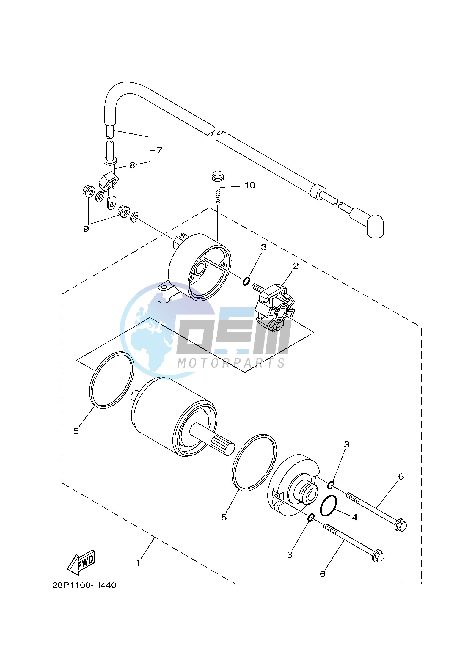 STARTING MOTOR