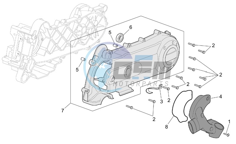 Variator cover