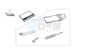 SENDA SM DRD RACING - 50 CC 2T EURO2 drawing ACCESSORIES