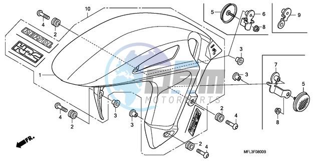 FRONT FENDER