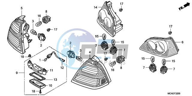 REAR COMBINATION LIGHT