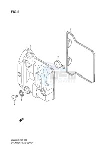 AN400 ABS BURGMAN EU-UK drawing CYLINDER HEAD COVER