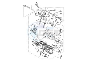 FZ1 1000 drawing INJECTION SYSTEM