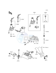 KLX250 KLX250SFF XX (EU ME A(FRICA) drawing Ignition Switch