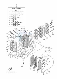 70BETOL drawing CYLINDER--CRANKCASE