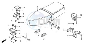 C50 drawing SEAT (C50P/C50T)