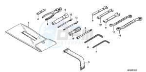 GL1800F GoldWing - GL1800-F 2ED - (2ED) drawing TOOLS