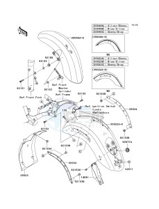 VN 2000 A [VULCAN 2000] (A6F-A7F) A7F drawing FENDERS