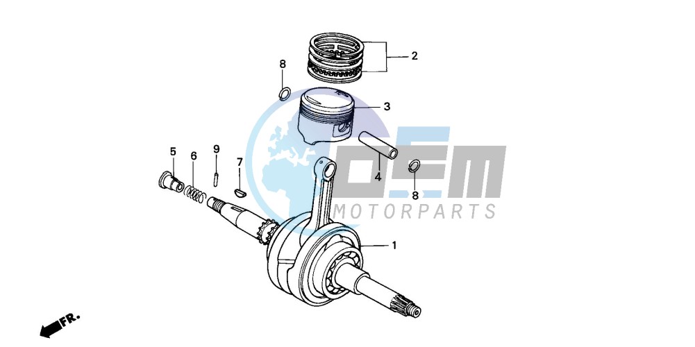 CRANKSHAFT/PISTON