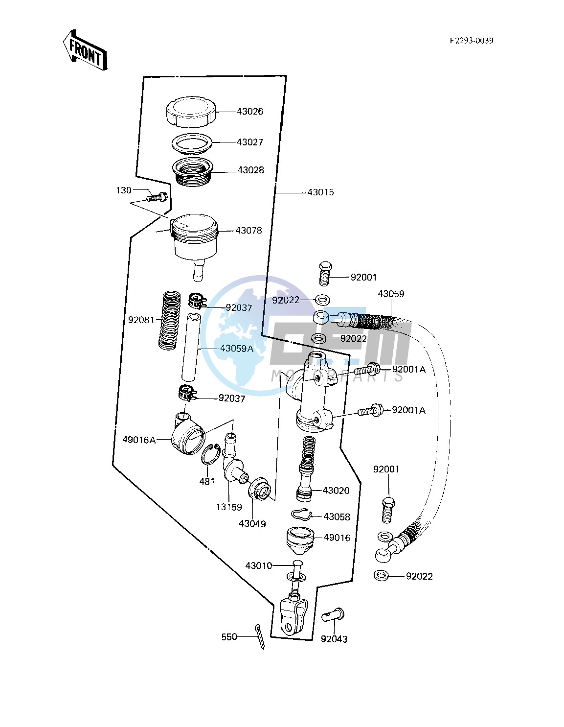 REAR MASTER CYLINDER