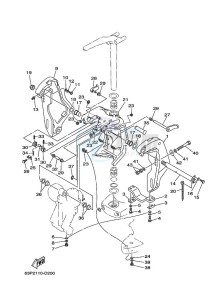 F150BETX drawing FRONT-FAIRING-BRACKET