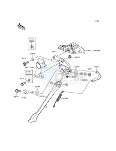 NINJA H2R ZX1000PFF EU drawing Stand(s)