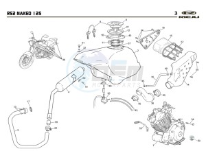 RS2-125-NACKED-BLACK drawing HOSE CONNEXIONS TANKS