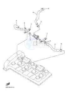 XJ6S 600 DIVERSION (S-TYPE) (36C9) drawing AIR INDUCTION SYSTEM