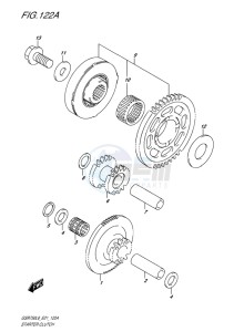 GSR750 EU drawing STARTER CLUTCH