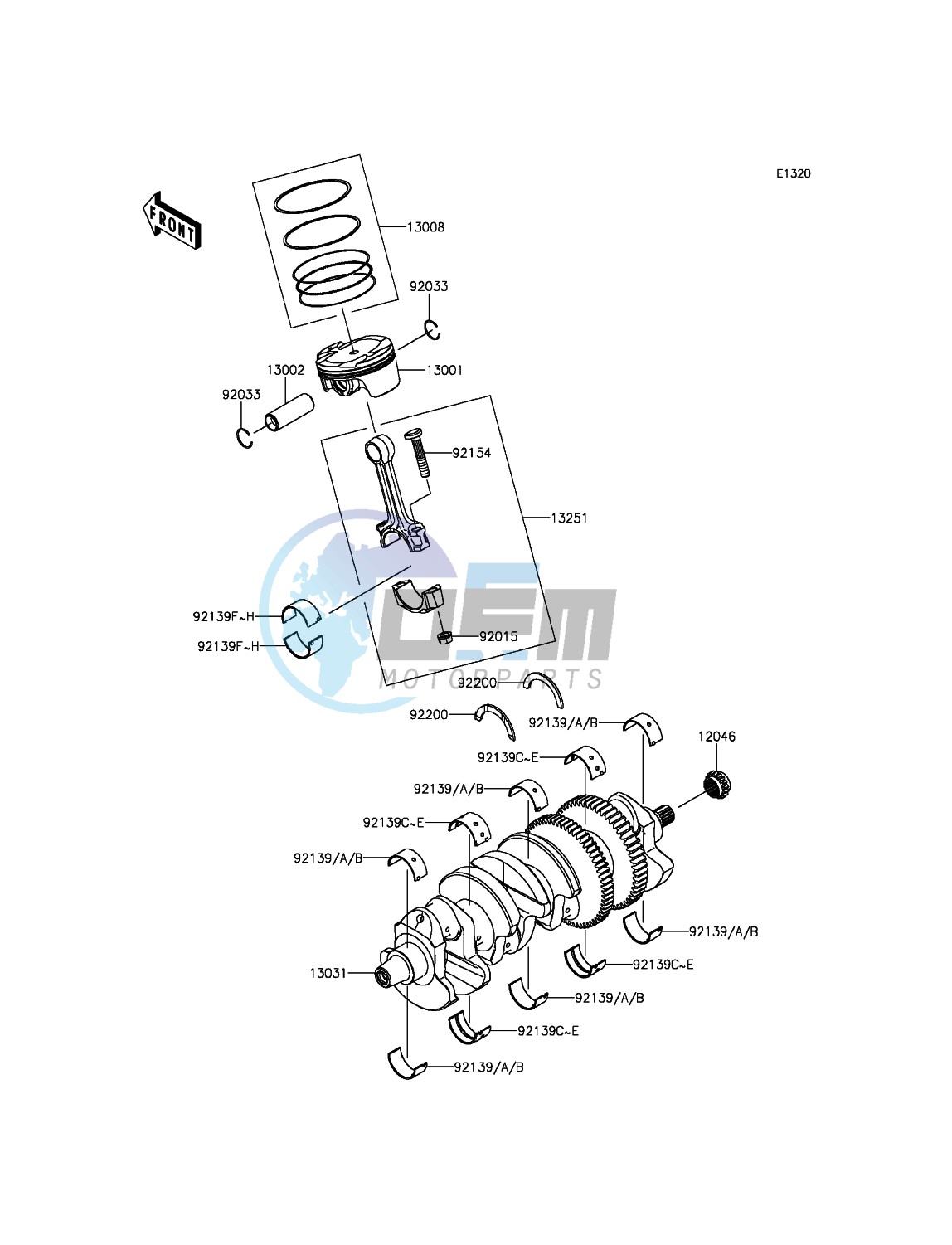 Crankshaft/Piston(s)