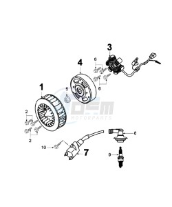 VIVA 2 RDC drawing IGNITION PART